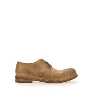 MARSELL Suede Derby Shoes Men DOVE Driving Shoes